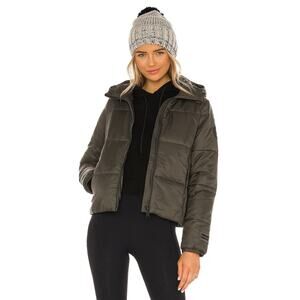 Alp N Rock Denali Full Zip Hooded Bomber Jacket Bark - M